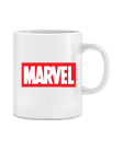 Puodelis Marvel logo Puodelis Marvel logo